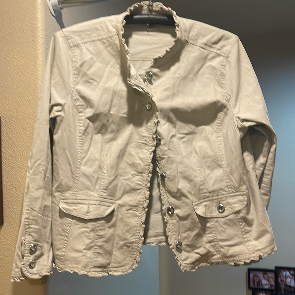 Christopher & Banks Khaki jacket